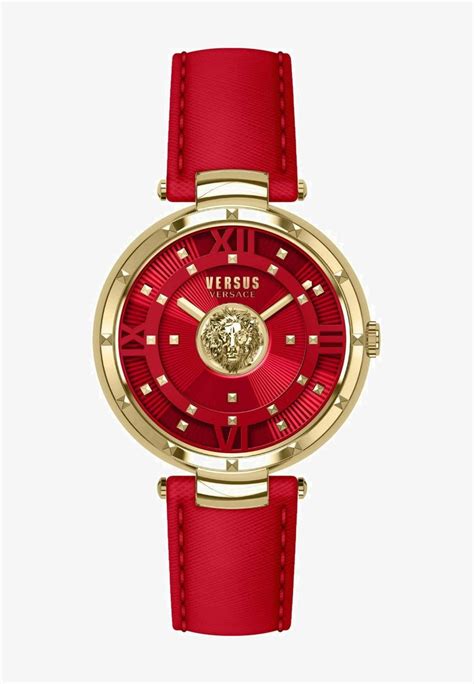 versus versace uhr damen rot|Versace x Armani exchange.